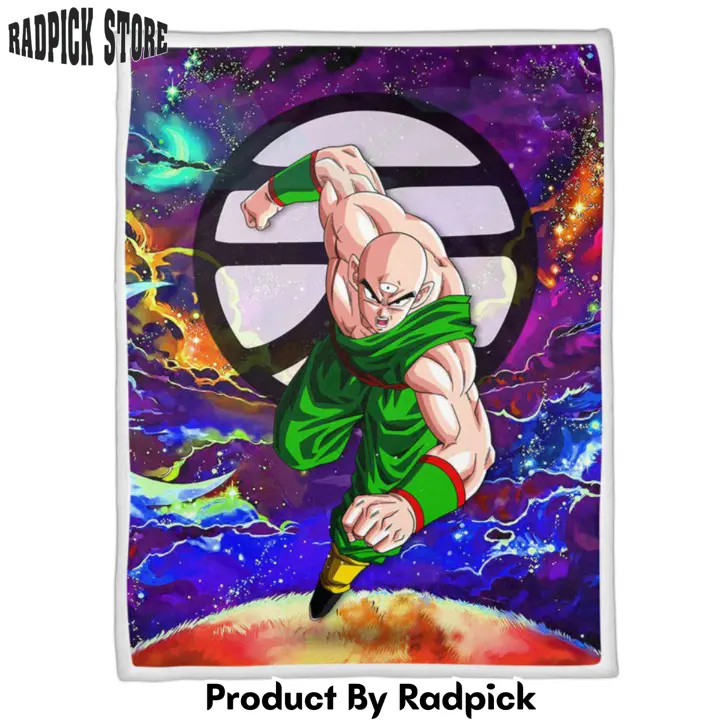 Dragon ball tenshinhan blanket custom anime galaxy style  rp0152293
